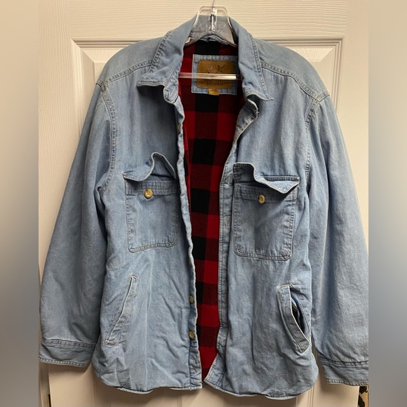 Outdoor Life Other - Outdoor Life Vintage Men’s Flannel Denim Jacket Size Medium